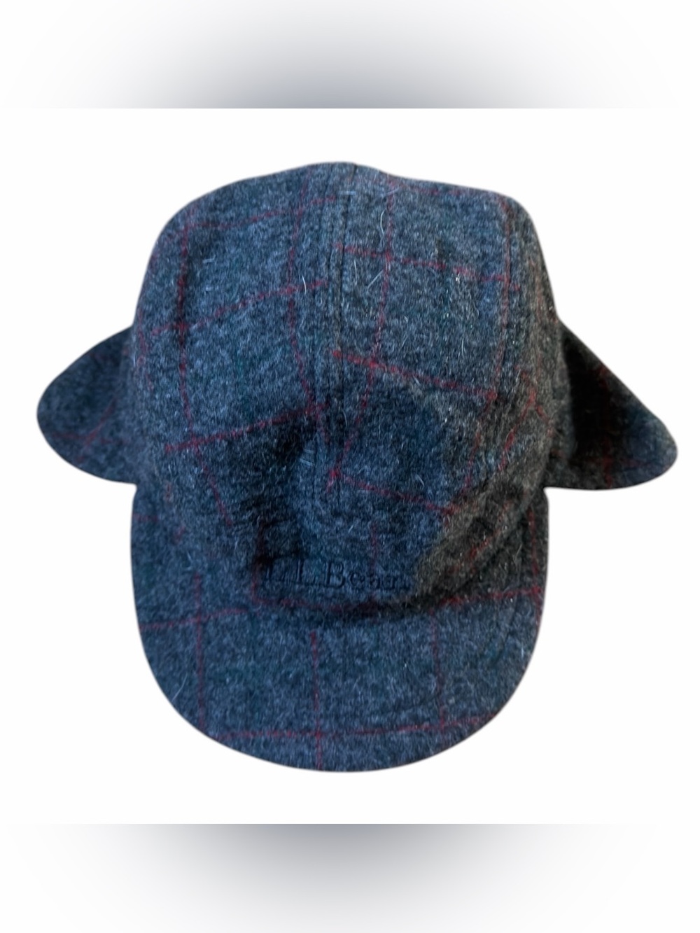 NWT L.L.Bean Maine Guide Wool Cap with PrimaLoft - Plaid Size Medium